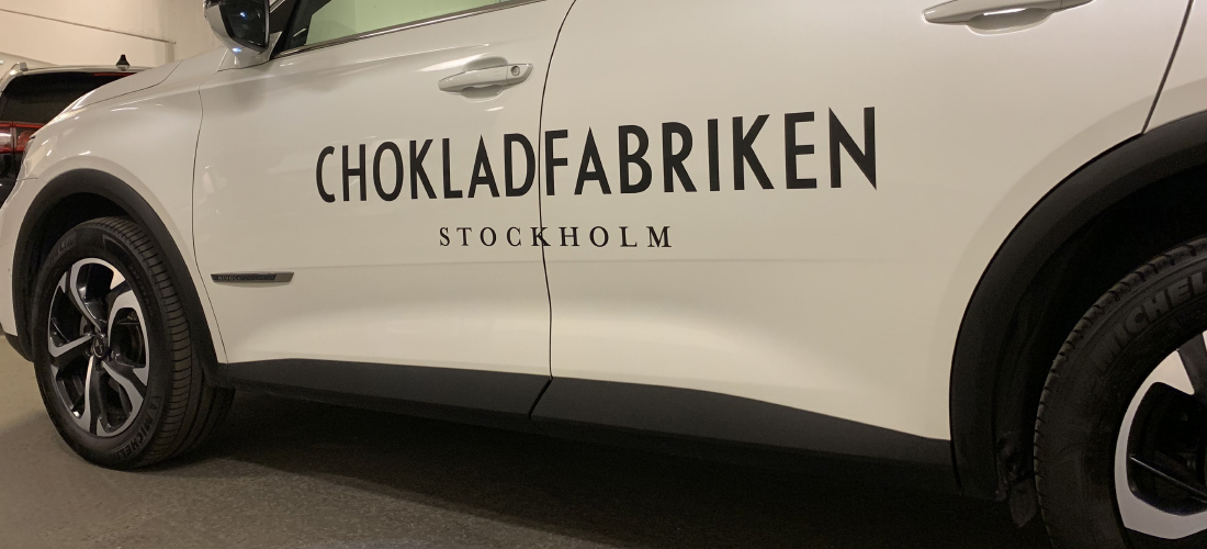 Vinyltext Chokladfabriken